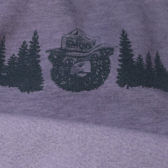 Smokey The Bear cropped sweatshirt - Picture 9 of 9